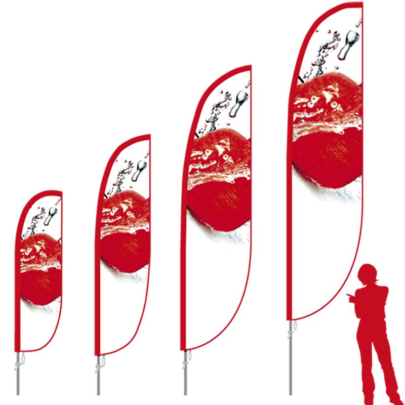 Beachflag Promo Feather Curve Beachflag Promo Feather Curve